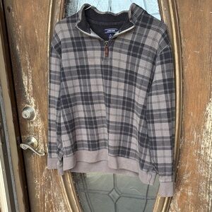 Lands End Quarter Zip Pullover! Men’s Large